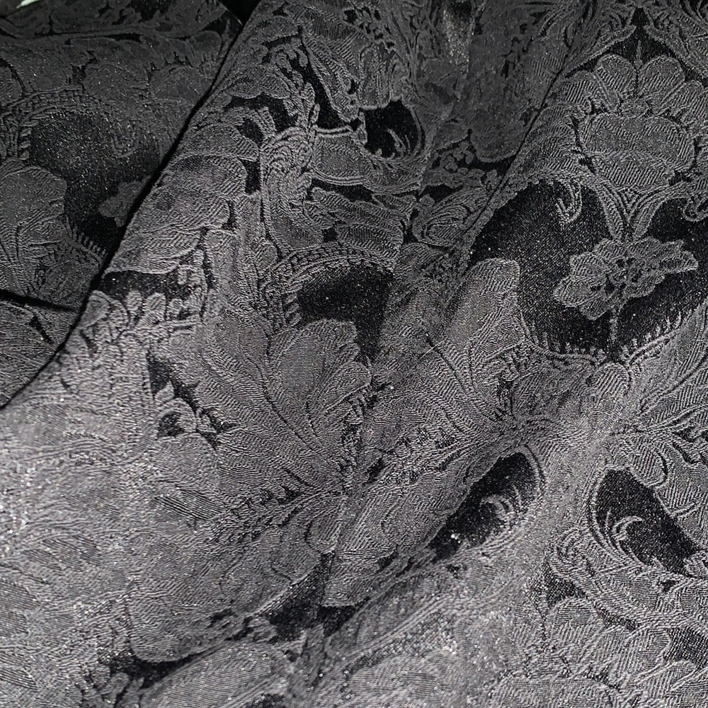 Guess Black Floral Lace Tank Top